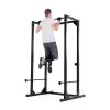 Indoor Strength Training Adjustable Heights Multi-Function Fitness Pull Up Equipment - Black - Style B