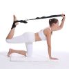 Yoga Stretch Resistance Band For Fitness Indoor Training - Black