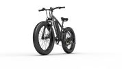 GOGOBEST 26 Inch Fat Tire 1000w Motor 48V 13ah Battery 7 Speed Electric Bike - black