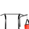 Power Tower with Sit-up Bench and Boxing Bag - Black