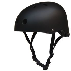 Rock climbing mountaineering ski helmet (Option: Matte black-S)