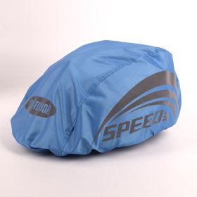 Water Proof Helmet Cover (Option: Blue-B)