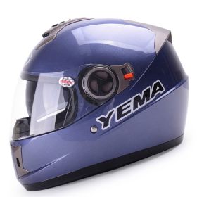 Mustang winter warm locomotive electric car helmet (Color: Grey)