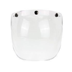 Windproof Universal Retro Helmet Bubble Goggles (Option: Single lens transparent)