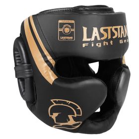 Free Combat Protective Gear Boxing Helmet Cover (Option: Professional Coach Gold-M)