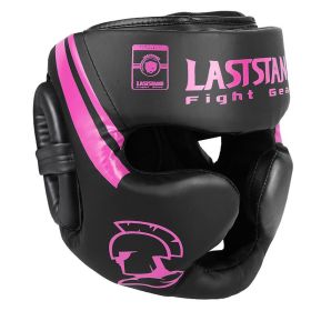 Free Combat Protective Gear Boxing Helmet Cover (Option: Professional Coach Pink-M)